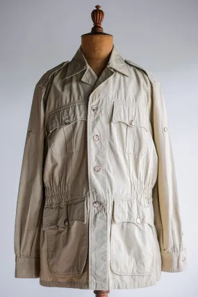 [~ 80's] Vintage Willis & Geiger Bush Poplin Hemingket Veste.42 Made in U.S.A.