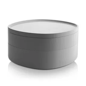 Alessi - Récipient pour salle de bain Birillo PL17W, blanc