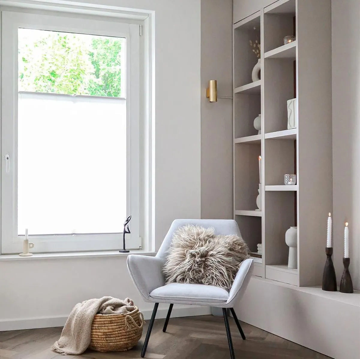 Applique moderne dorée 2 lumières - Duo Loko