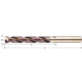 Dormer HX18N21 Foret à métal #21 x 2-1/8" x 3-1/4" acier haute vitesse