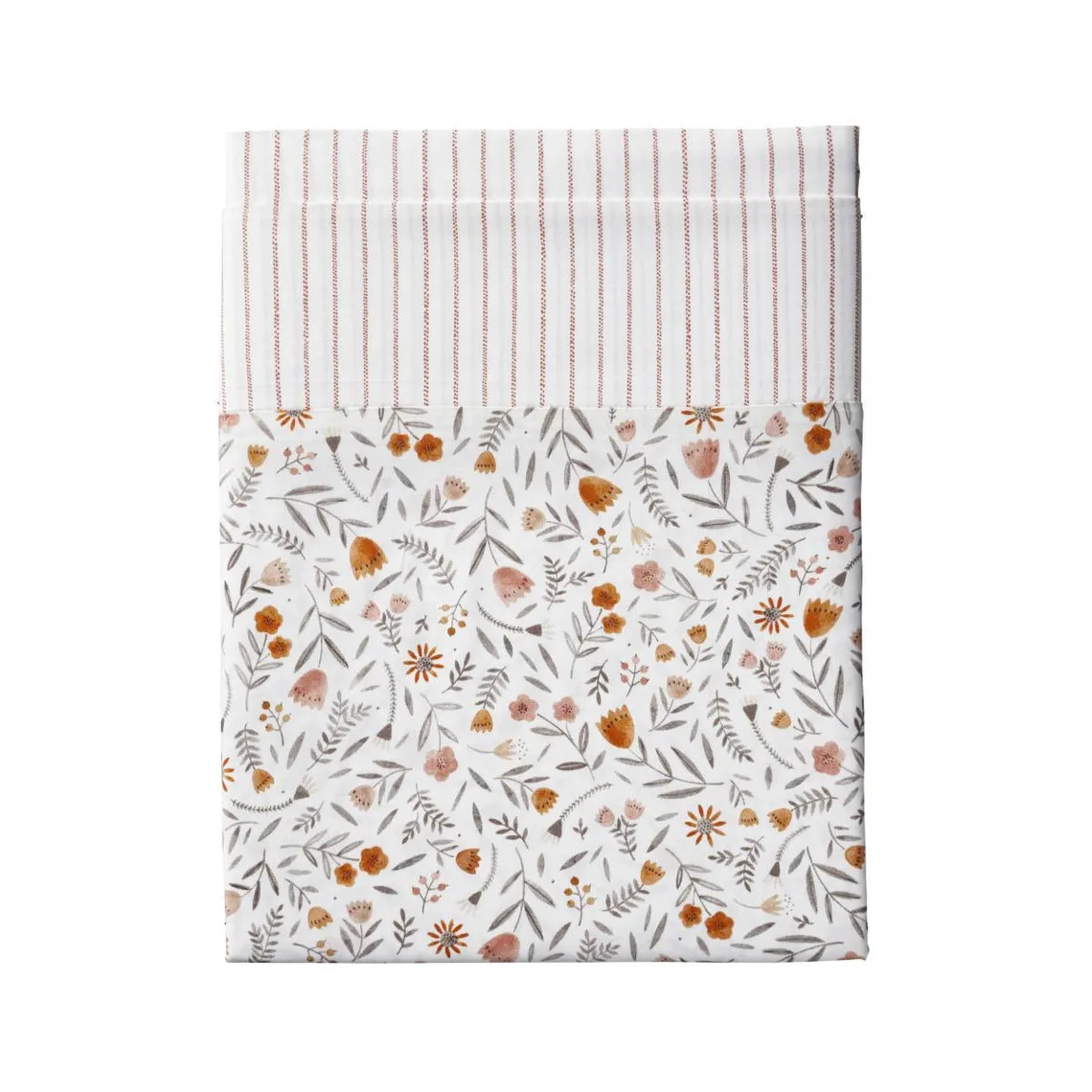 Draps plats imprimé Percale de coton HONORE | Drap plat 3 SUISSES