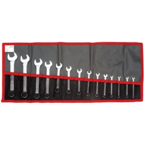 Jeu de 14 clés plates mixtes en pouces en trousse Facom 