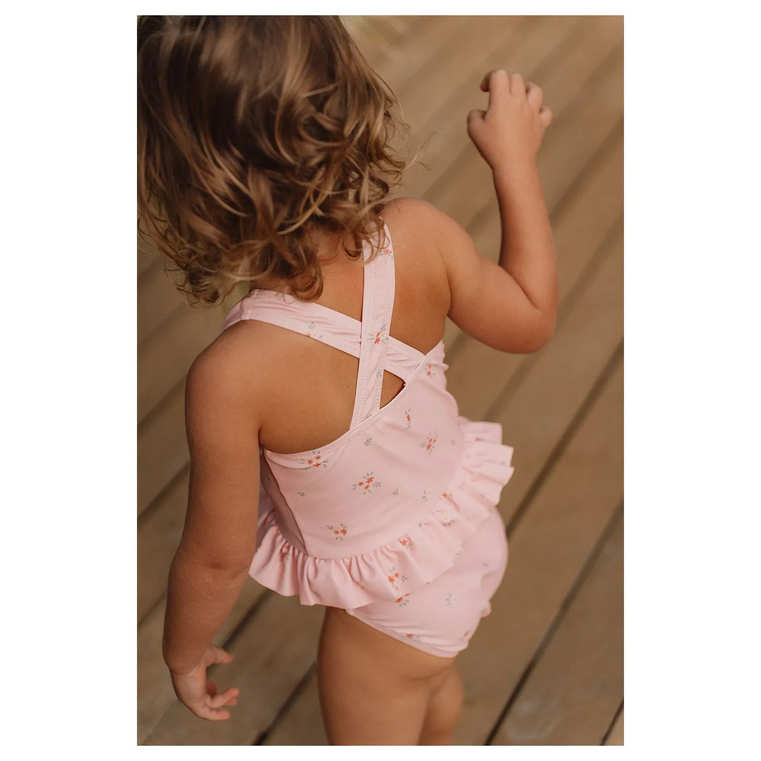 Maillot de bain avec volants - taille 74-80
