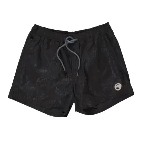 Maillot de Bain Short - ALL OVER KID noir | 3 Suisses