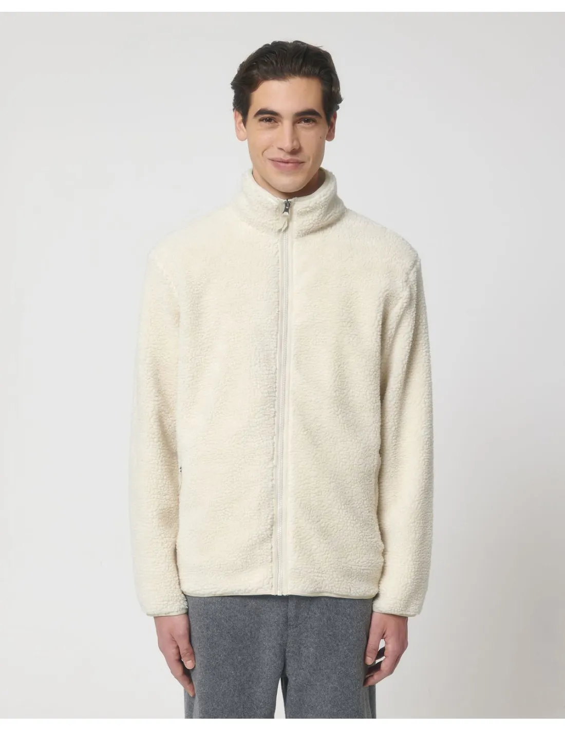 VESTE SHERPA UNISEXE RPET 350G "OUTSIDER"